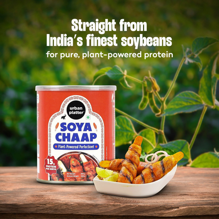 Urban Platter Soya Chaap Plant Based Bean