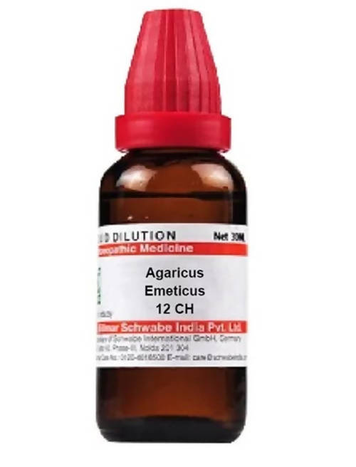 Dr. Willmar Schwabe India Agaricus Emeticus Dilution