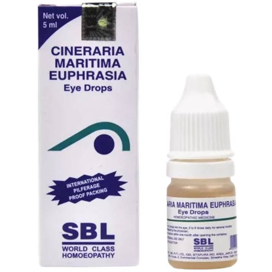 SBL Homeopathy C-ineraria Maritima Euphrasia Eye Drops