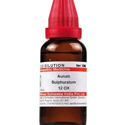 Dr. Willmar Schwabe India Aurum Sulphuratum Dilution