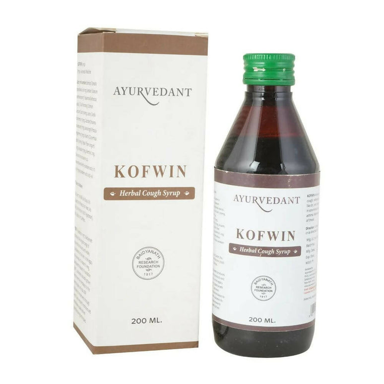 Baidyanath Jhansi Ayurvedant Kofwin Herbal Cough Syrup