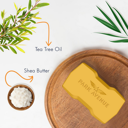 Park Avenue Premium Men’s Soap Good Morning Tea Tree Oil + Shea Butter