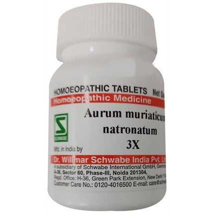 Dr. Willmar Schwabe India Aurum Muriaticum Natronatum Trituration Tablet