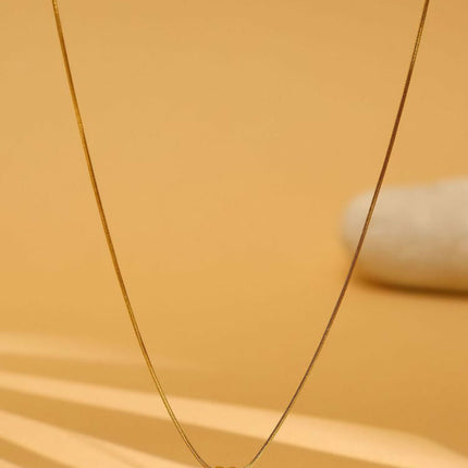 Antique Finish Steel necklace - Ruby Raang