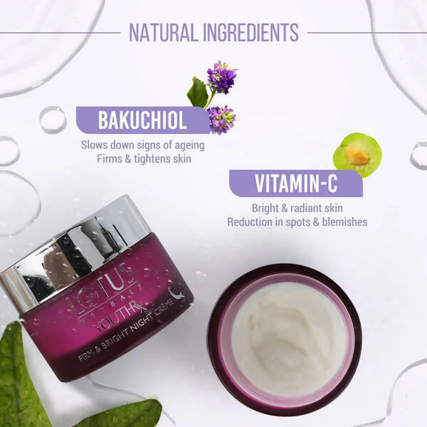 Lotus Herbals Firm & Bright Night Crème