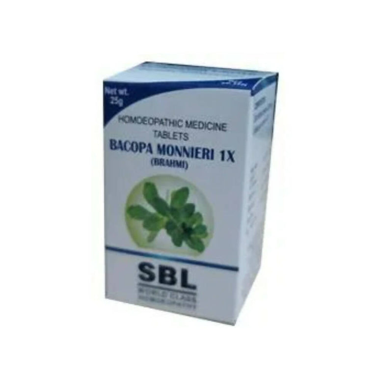 SBL Homeopathy Bacopa Monnieri Tablets