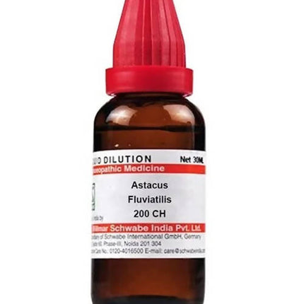 Dr. Willmar Schwabe India Astacus Fluviatilis Dilution
