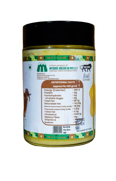 Organic Express A2 Gir Ghee | 100% Gir Cow Ghee | Vedic Bilona Method | Grassfed, Cultured, Premium & Traditional Ghee | Immunity Booster