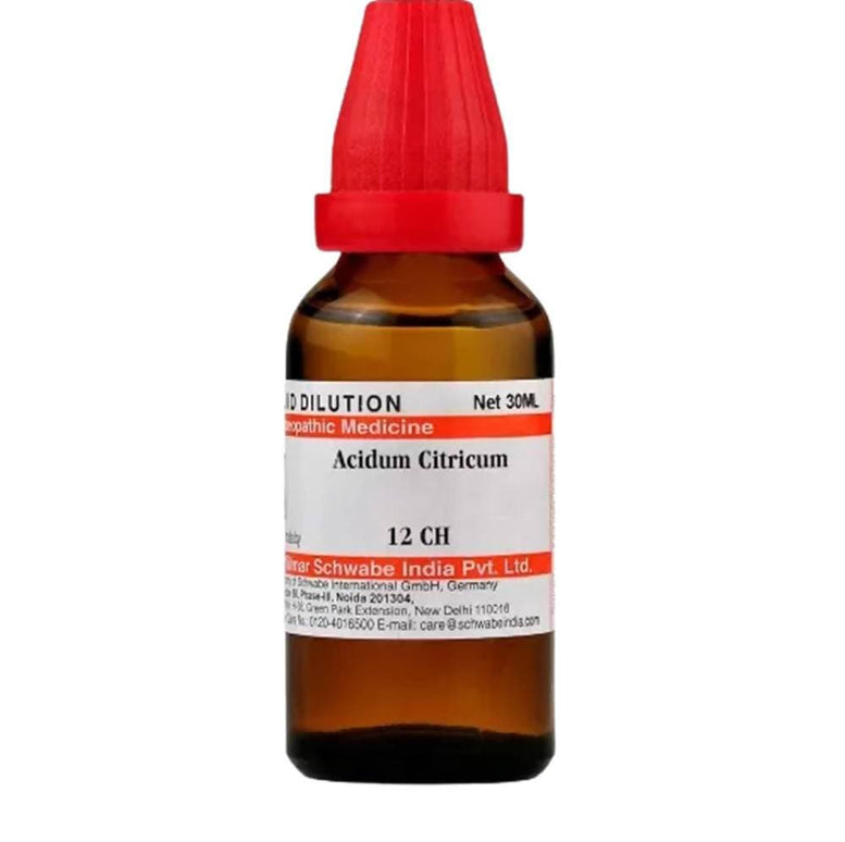 Dr. Willmar Schwabe India Acidum Citricum Dilution