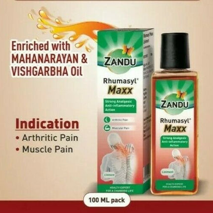 Zandu Rhumasyl Maxx Oil
