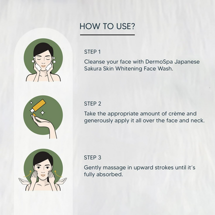 Lotus Professional Dermo Spa Japanese Sakura Skin Whitening & Nourishing Night Cream