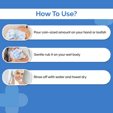 The Derma Co 1% Salicylic Acid Daily Exfoliating Body Wash