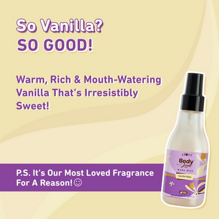 Plum BodyLovin Vanilla Vibes Body Mist