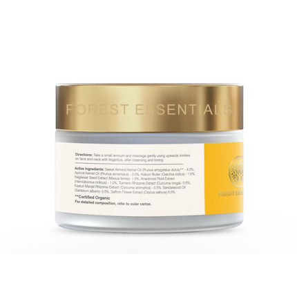 Forest Essentials Night Treatment Cream With Sandalwood & Saffron