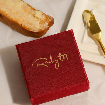 Natural Stone Pink Ring - Ruby Raang