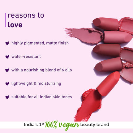 Plum Matterrific Lipstick - Upside Brown - 126