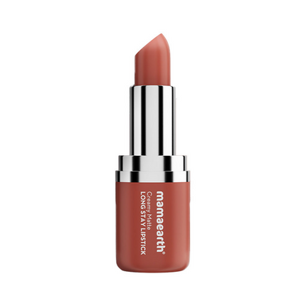 Mamaearth Creamy Matte Long Stay Lipstick - Apricot Taupe