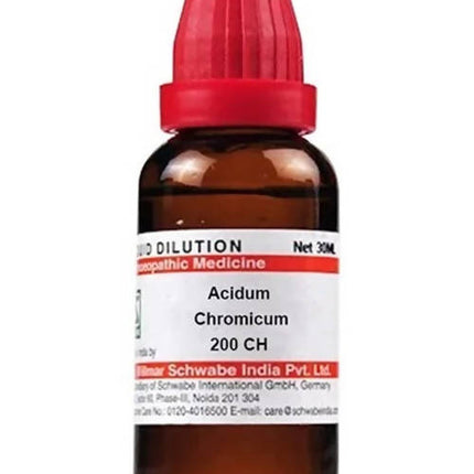 Dr. Willmar Schwabe India Acidum Chromicum Dilution