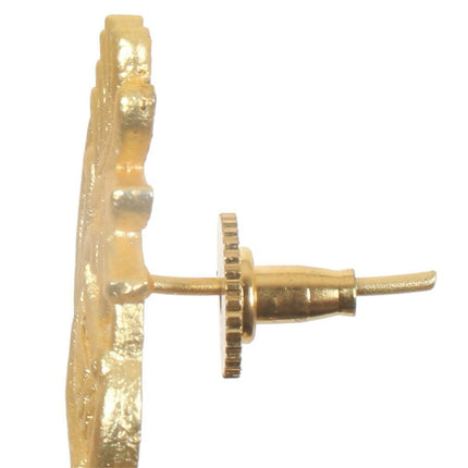 Joban Fashion Women Matte Gold Brass Earrings