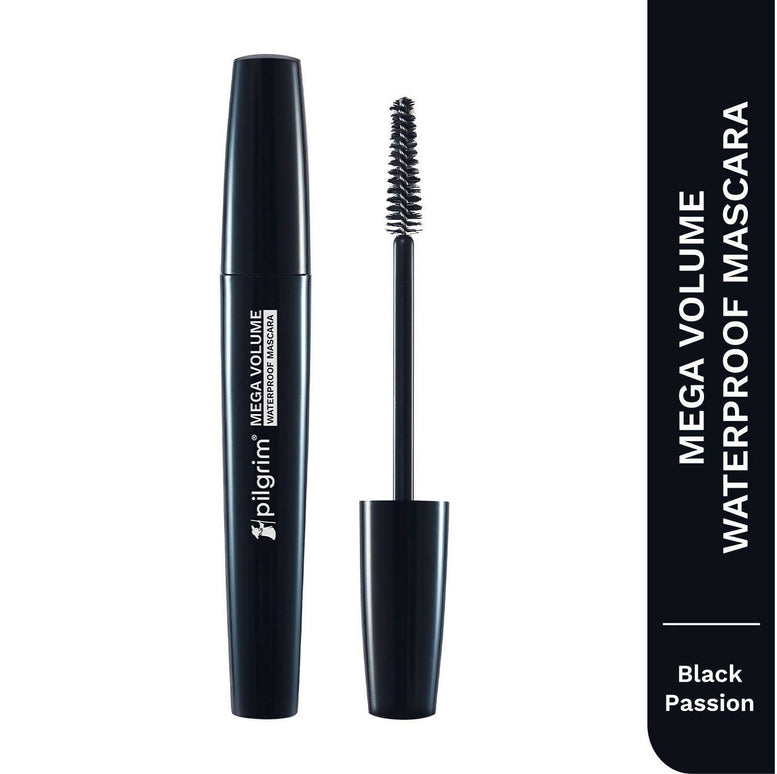Pilgrim Mega Volume Waterproof Mascara - Black Passion