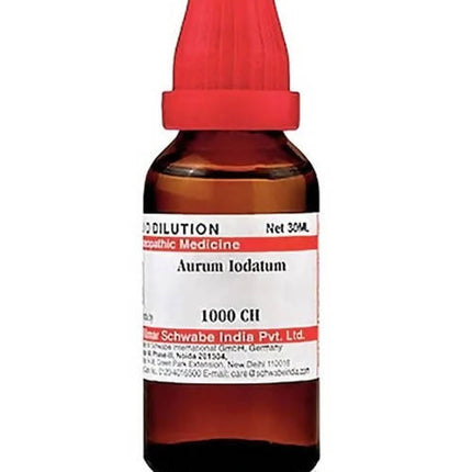 Dr. Willmar Schwabe India Aurum Iodatum Dilution