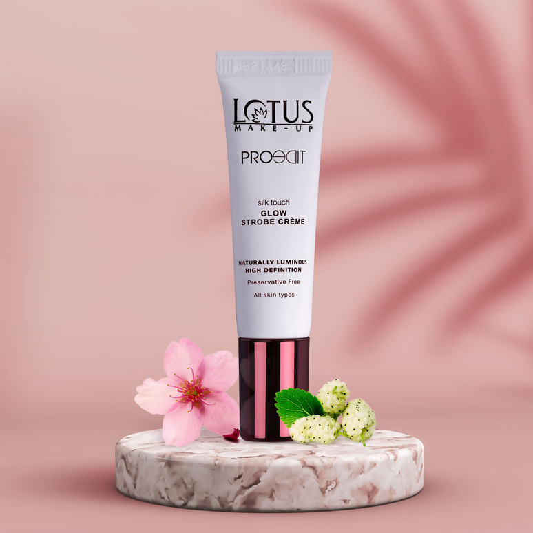Lotus Make Up Proedit Silk Touch Glow Strobe Creme - Pink