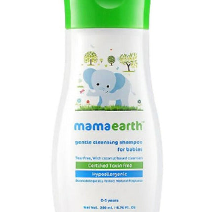 Mamaearth Gentle Cleansing Baby Shampoo For Natural Cleansers & Tear-Free Formula