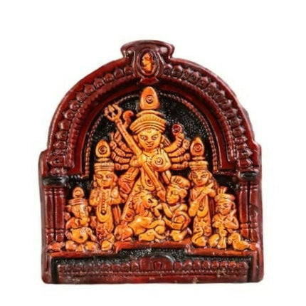 Haus Fabula Handcrafted Terracotta Goddess Durga Idol