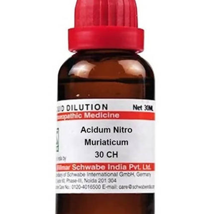 Dr. Willmar Schwabe India Acidum Nitro Muriaticum Dilution