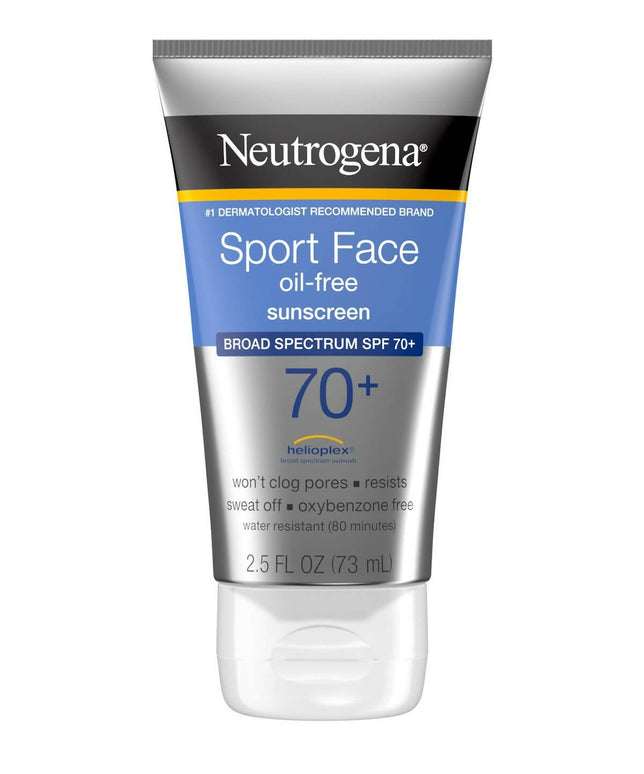 Neutrogena Sport Face Oil-Free Lotion Sunscreen SPF 70