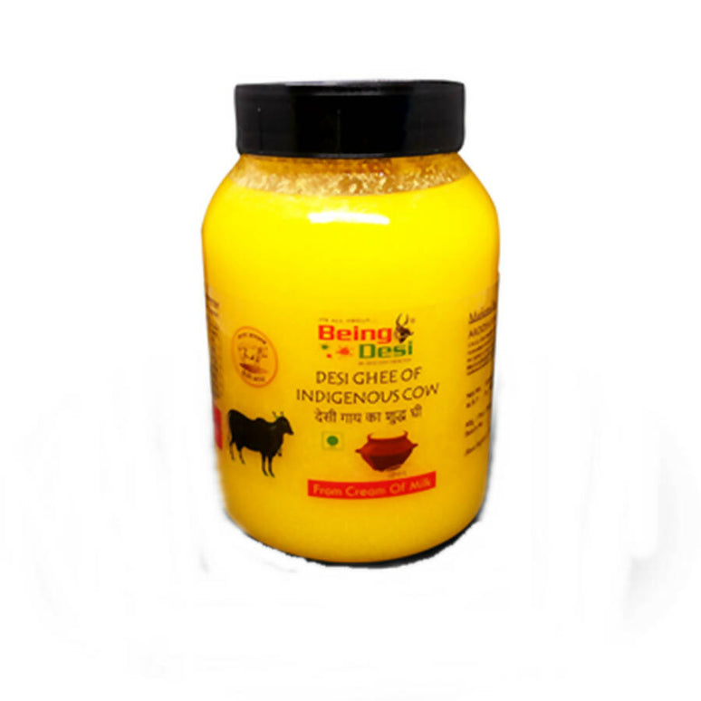 Being Desi Ghee of Indigenous Cow | Organic Ghee with Rich Aroma | Premium Cultured Desi Cow Ghee