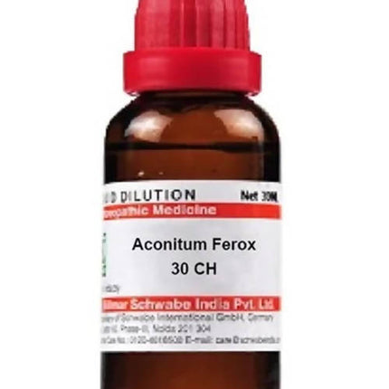 Dr. Willmar Schwabe India Aconitum Ferox Dilution