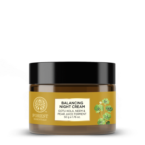 Forest Essentials Balancing Night Cream with Gotu Kola, Neem & Pear Juice Ferment