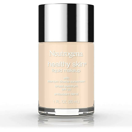 Neutrogena Healthy Skin Liquid Makeup Foundation, Broad Spectrum SPF 20 Feverfew,Classic Ivory