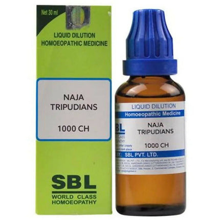 SBL Homeopathy Naja Tripudians Dilution