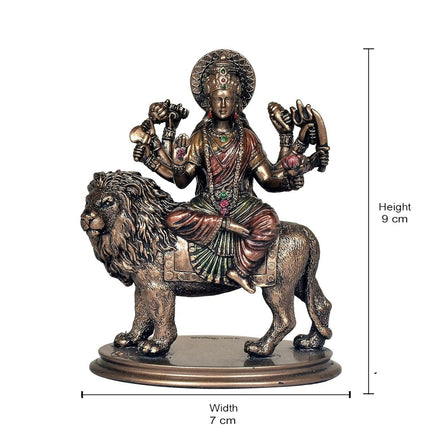 Umi Cold Cast Resin Maa Durga Idol