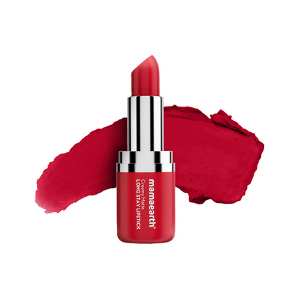 Mamaearth Creamy Matte Long Stay Lipstick - Ruby Crush - Limited Time Offer