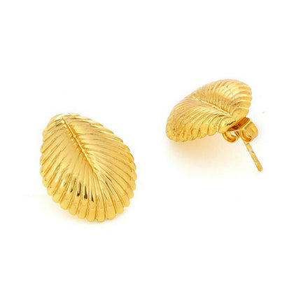 Golden Drop Earrings - Ruby Raang