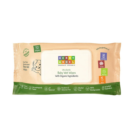 Herby Angel Baby Wet Wipes