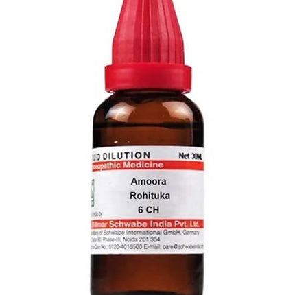 Dr. Willmar Schwabe India Amoora Rohituka Dilution