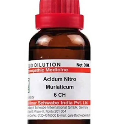 Dr. Willmar Schwabe India Acidum Nitro Muriaticum Dilution