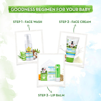 Mamaearth Foaming Baby Face Wash For Deeply Cleanses, Soothes Skin & Tear-Free Formula