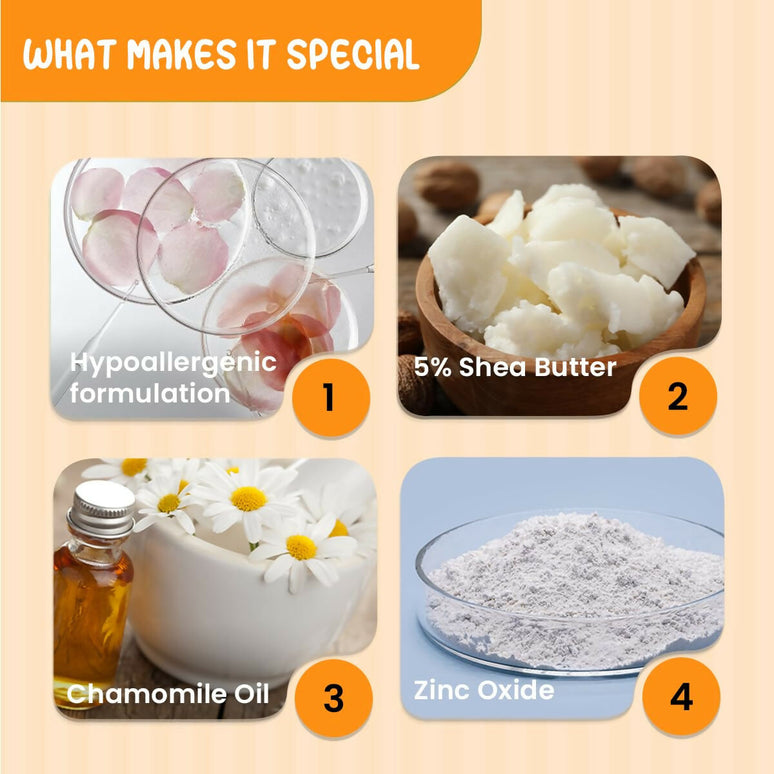 Fixderma Baby Hoopoe Diaper Rash Cream with Zinc Oxide & Panthenol