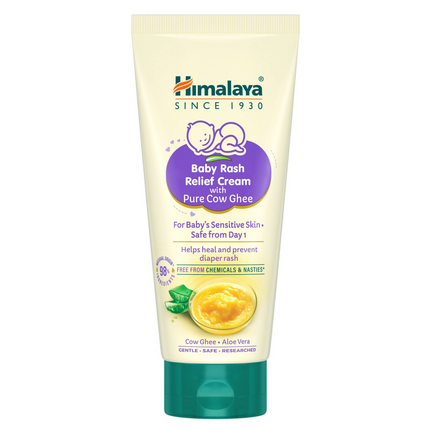 Himalaya Herbals Baby Rash Relief Cream with Pure Cow Ghee