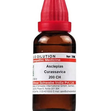 Dr. Willmar Schwabe India Asclepias Curassavica Dilution