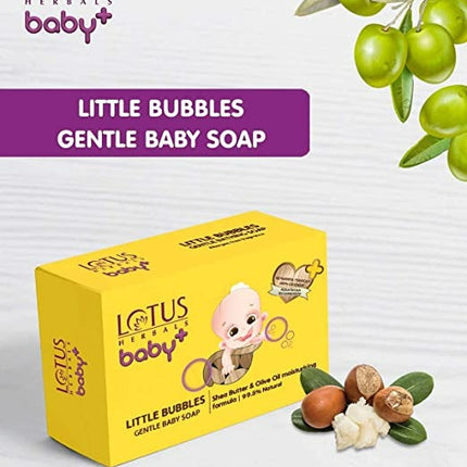 Lotus Herbals Baby + Little Bubbles Gentle Soap