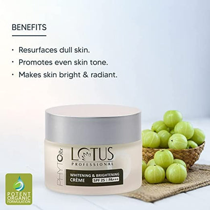 Lotus Professional Phyto Rx Whitening And Brightening Creme SPF 25 PA+++