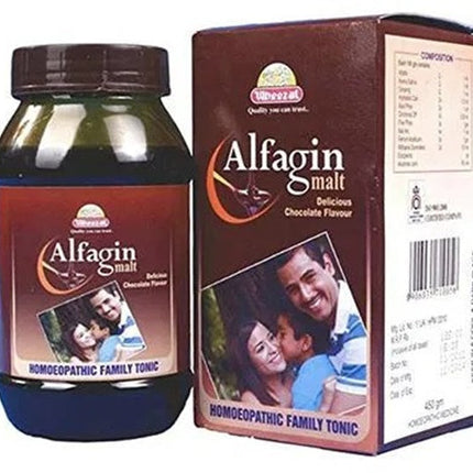 Wheezal Homeopathy Alfagin Malt Delicious Chocolate