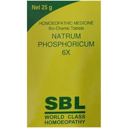 SBL Homeopathy Natrum Phosphoricum Biochemic Tablets