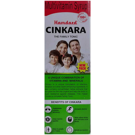 Hamdard Cinkara Multivitamin Syrup